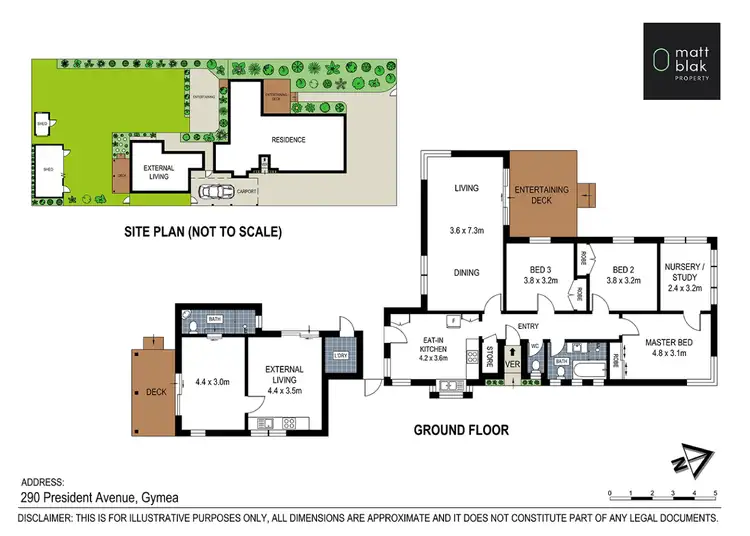 Floorplan of Homely house listing, 290 President Avenue, Gymea NSW 2227