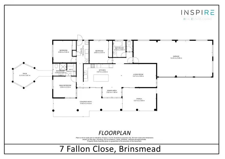 Floorplan of Homely house listing, 7 Fallon Close, Brinsmead QLD 4870