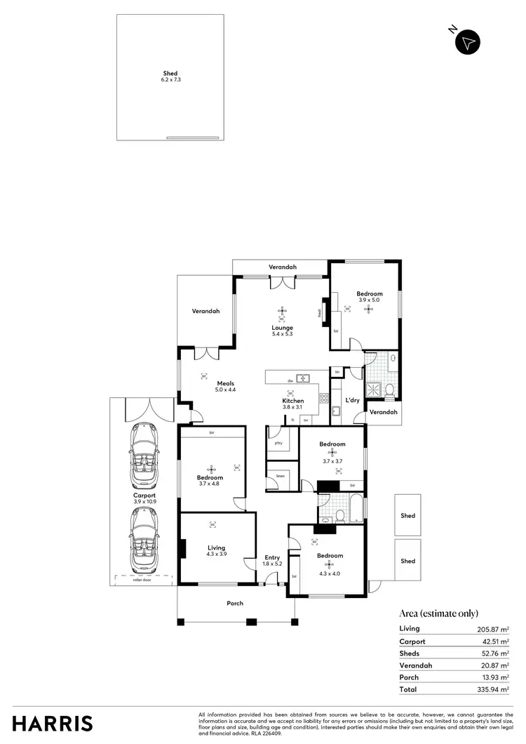 Floorplan of Homely house listing, 12 Jeffrey Street, Hawthorn SA 5062