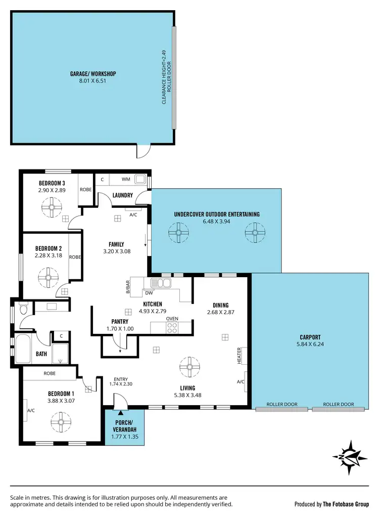 Floorplan of Homely house listing, 5 Balmoral Court, Morphett Vale SA 5162