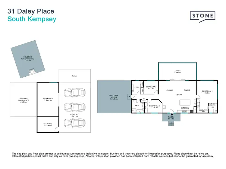 Floorplan of Homely rural property listing, 31 Daley Place, South Kempsey NSW 2440