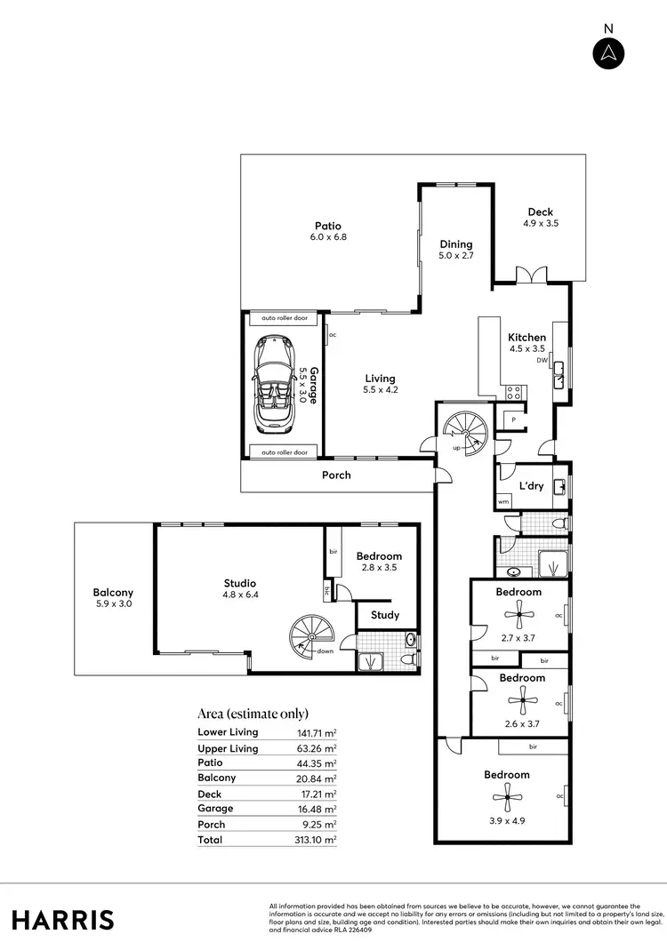 Floorplan of Homely house listing, 82 Eton Road, Somerton Park SA 5044