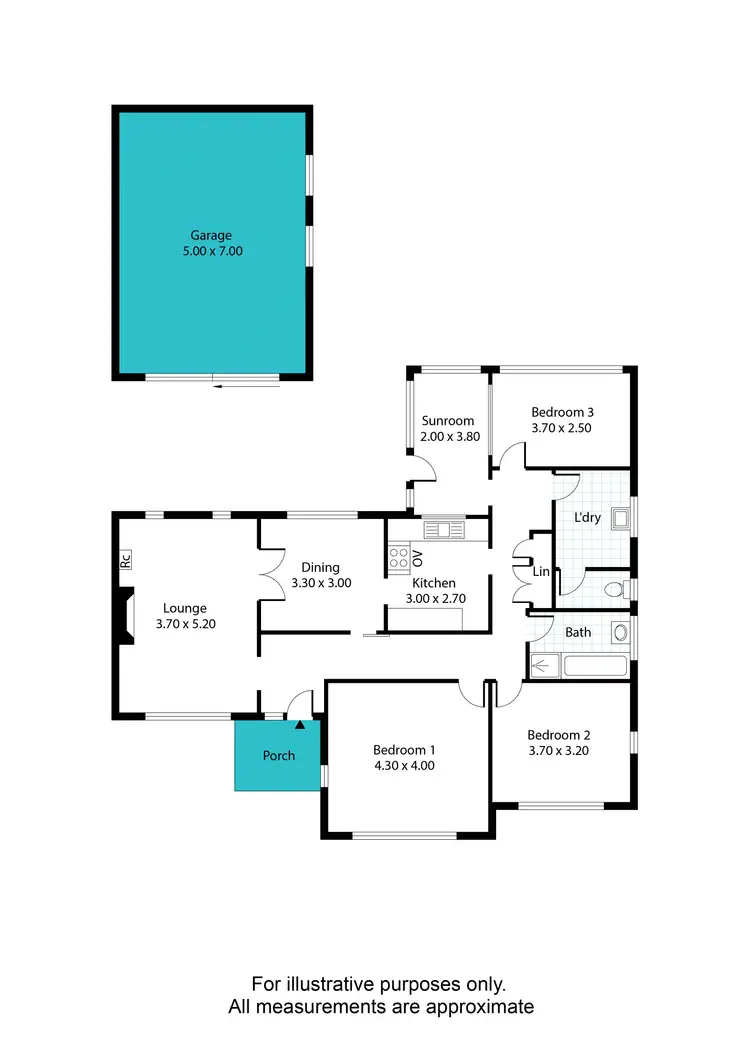 Floorplan of Homely house listing, 15 Beckman Street, Glandore SA 5037