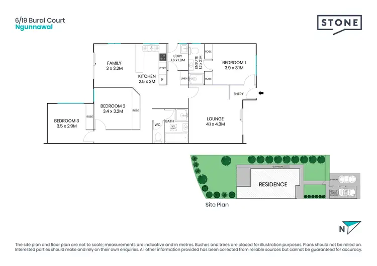 Floorplan of Homely house listing, 6/19 Bural Court, Ngunnawal ACT 2913