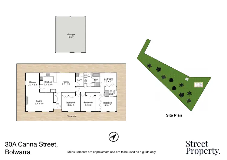 Floorplan of Homely house listing, 30A Canna Street, Bolwarra NSW 2320