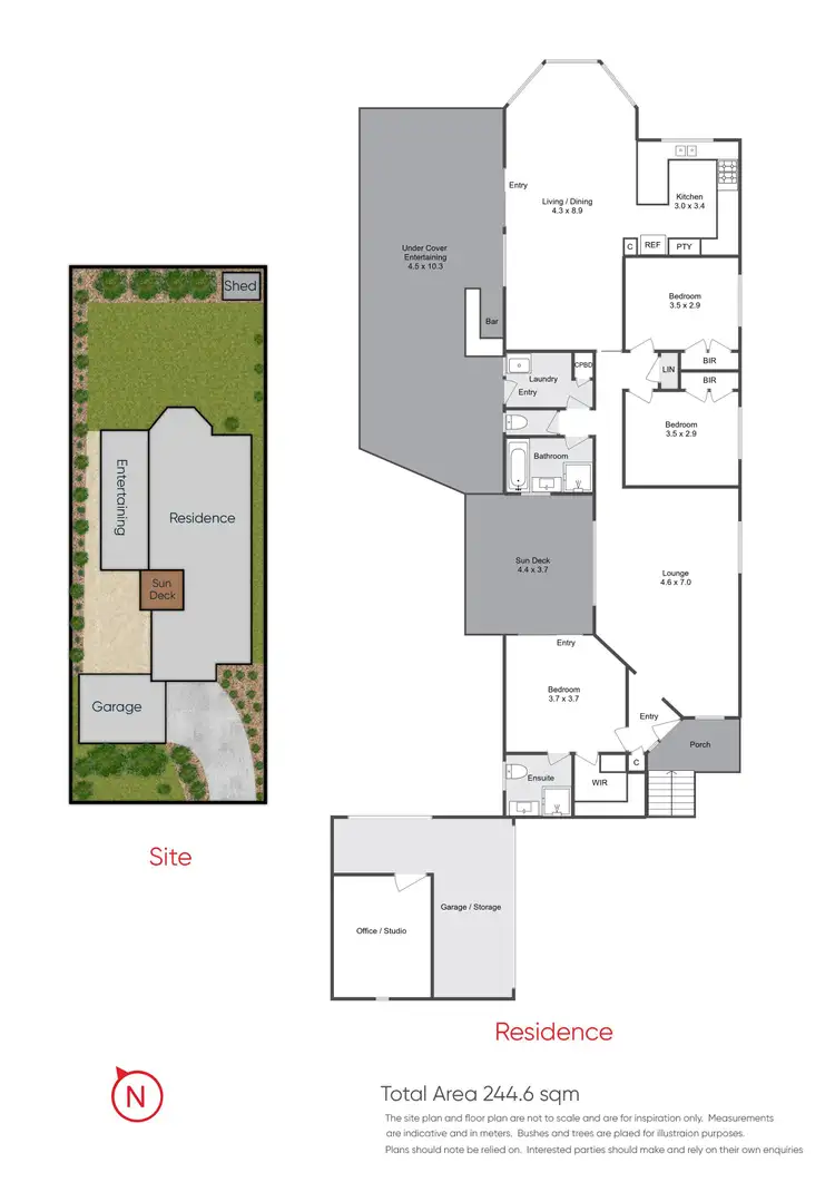 Floorplan of Homely house listing, 48 Cotoneaster Way, Langwarrin VIC 3910