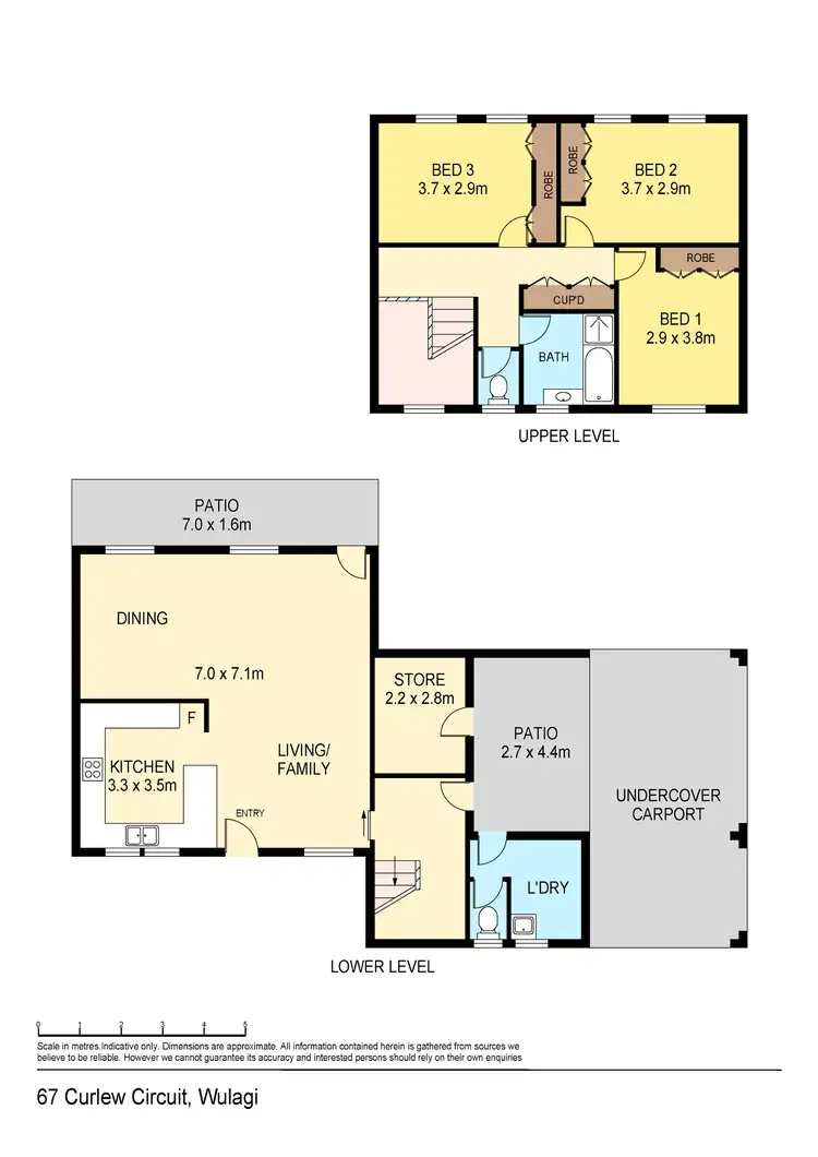 Floorplan of Homely house listing, 67 Curlew Circuit, Wulagi NT 812