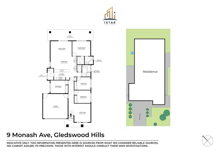 Floorplan of Homely house listing, 9 Monash Avenue, Gledswood Hills NSW 2557