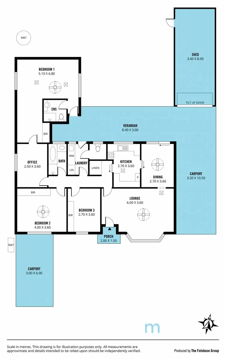 Floorplan of Homely house listing, 84 Dunrobin Road, Warradale SA 5046