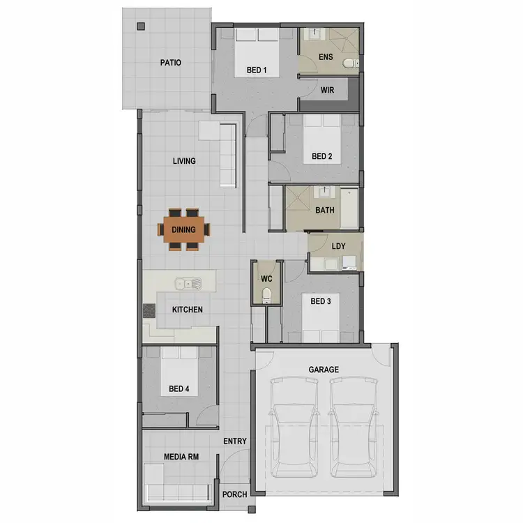 Floorplan of Homely house listing, 9 Lillydale Way, Trinity Beach QLD 4879