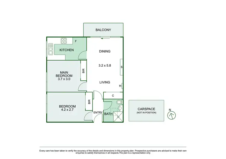 Floorplan of Homely apartment listing, 9/12 St James Road, Armadale VIC 3143