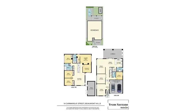 Floorplan of Homely house listing, 14 Carmargue Street, Beaumont Hills NSW 2155