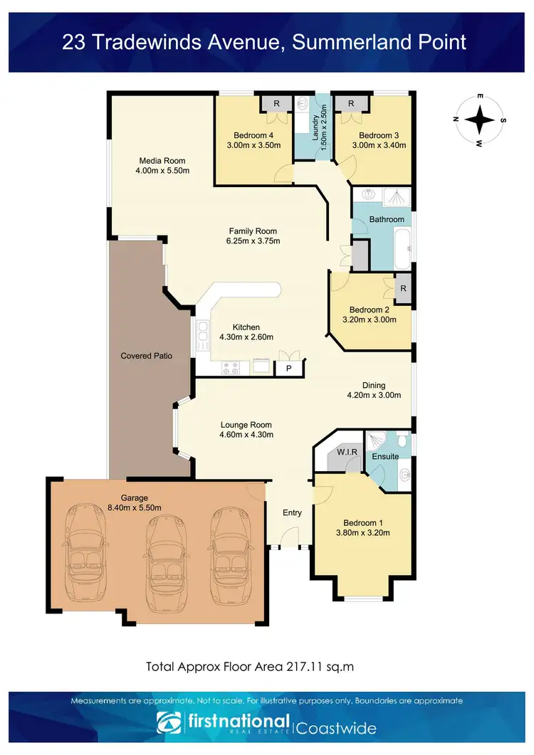 Floorplan of Homely house listing, 23 Tradewinds Avenue, Summerland Point NSW 2259
