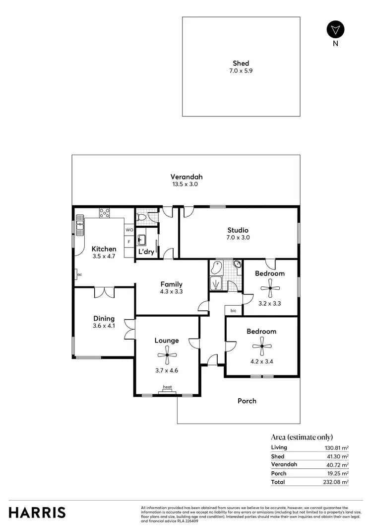 Floorplan of Homely house listing, 165 Sixth Avenue, Royston Park SA 5070
