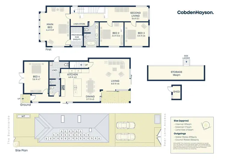 Floorplan of Homely house listing, 7 The Boulevarde, Lilyfield NSW 2040