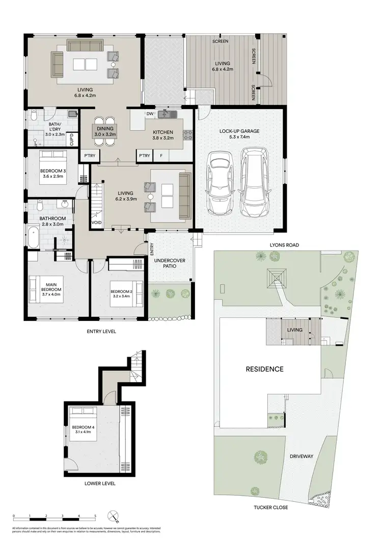 Floorplan of Homely house listing, 12 Tucker Close, Toormina NSW 2452