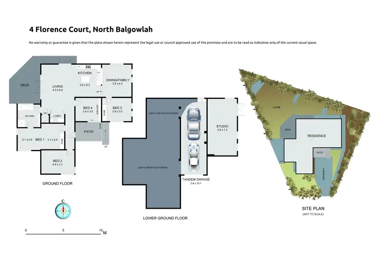 Floorplan of Homely house listing, 4 Florence Court, North Balgowlah NSW 2093
