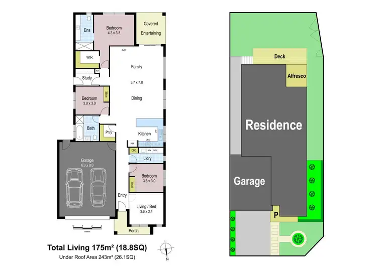 Floorplan of Homely house listing, 31 Streeton Drive, Warragul VIC 3820