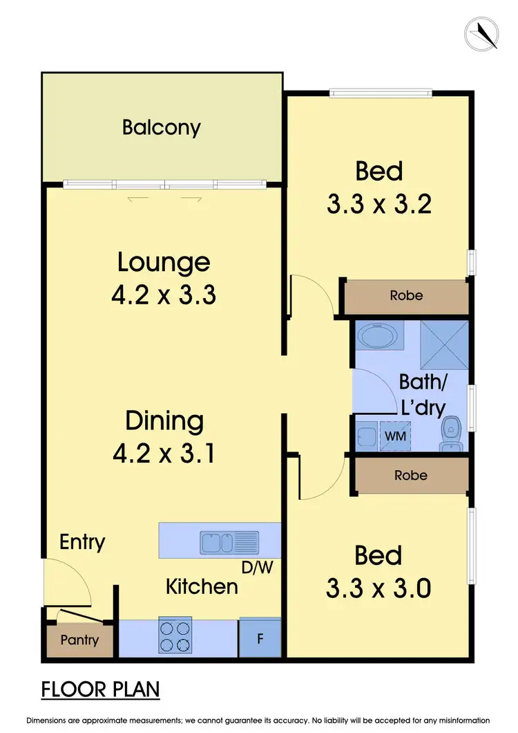 Floorplan of Homely unit listing, 1/38 Rowell Drive, Mernda VIC 3754
