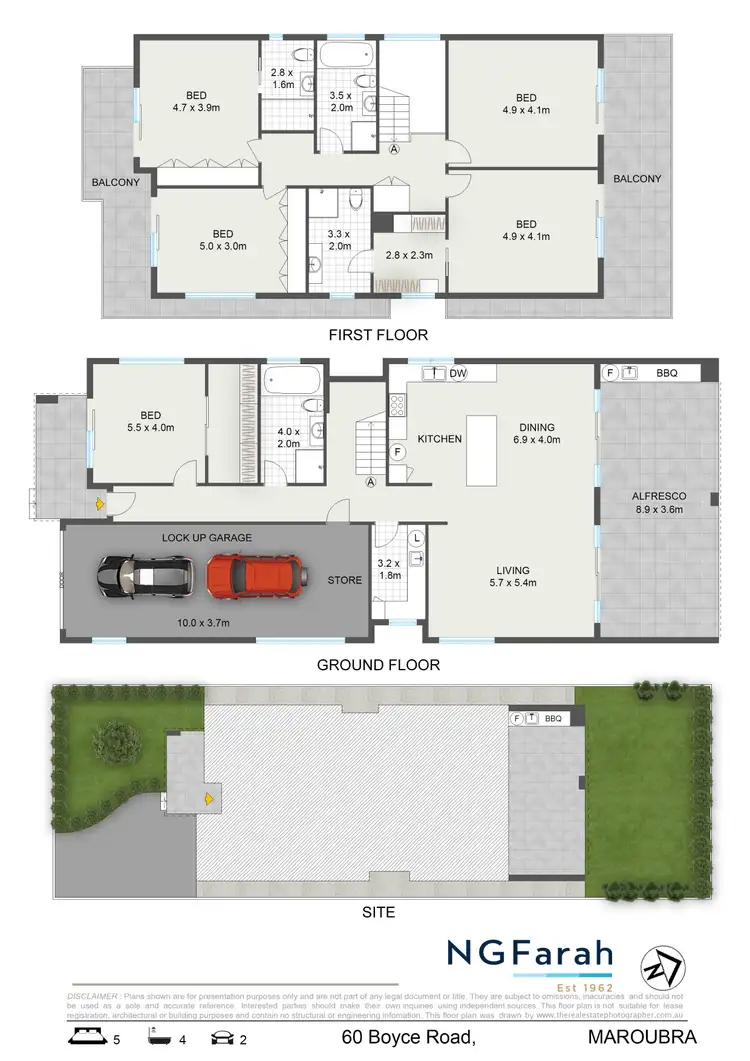 Floorplan of Homely house listing, 60 Boyce Road, Maroubra NSW 2035