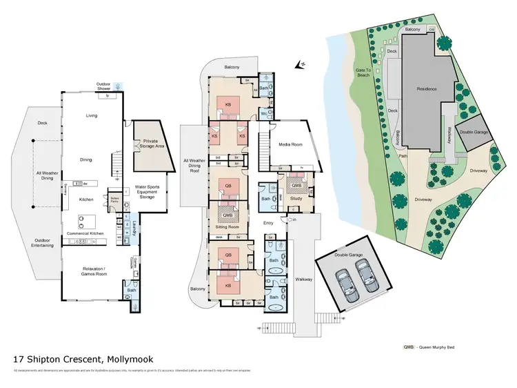 Floorplan of Homely house listing, 17 Shipton Crescent, Mollymook NSW 2539