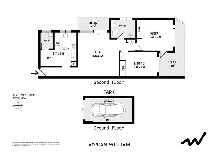 Floorplan of Homely apartment listing, 5/10 Eltham Street, Lewisham NSW 2049