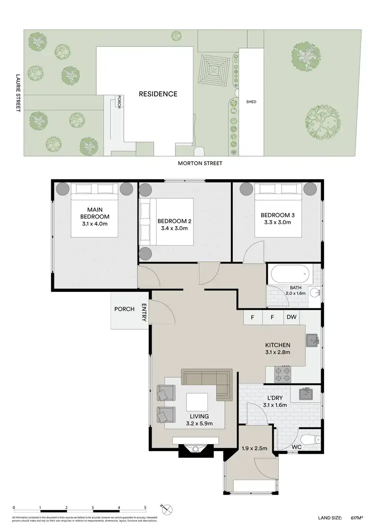 Floorplan of Homely house listing, 841 Laurie Street, Mount Pleasant VIC 3350