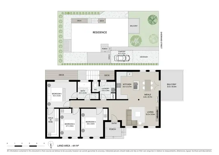 Floorplan of Homely house listing, 1010 Sherrard Street, Ballarat North VIC 3350