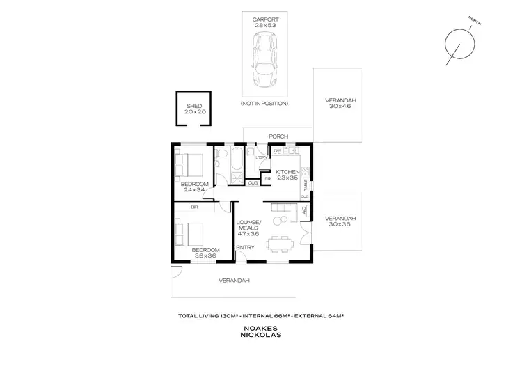 Floorplan of Homely unit listing, 4/23 Gray Street, Black Forest SA 5035