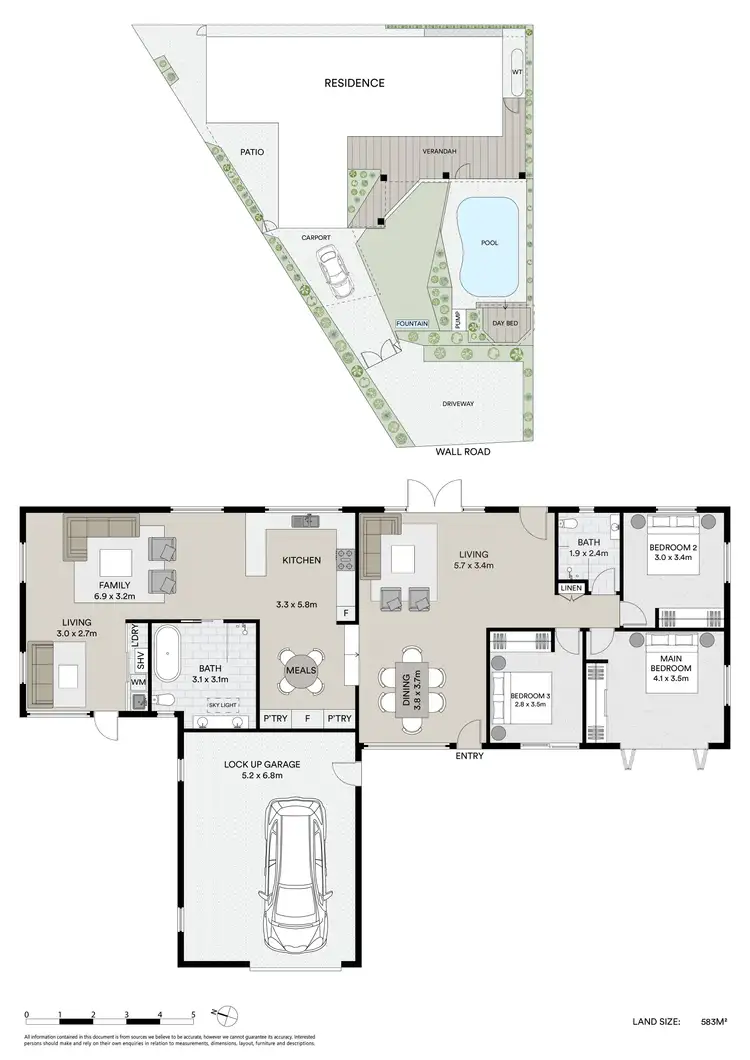 Floorplan of Homely house listing, 71 Wall Road, Gorokan NSW 2263