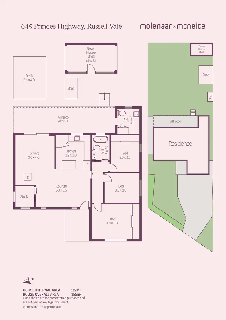 Floorplan of Homely house listing, 645 Princes Highway, Russell Vale NSW 2517