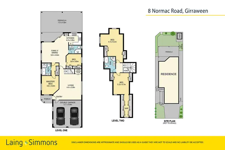 Floorplan of Homely house listing, 8 Normac Road, Girraween NSW 2145