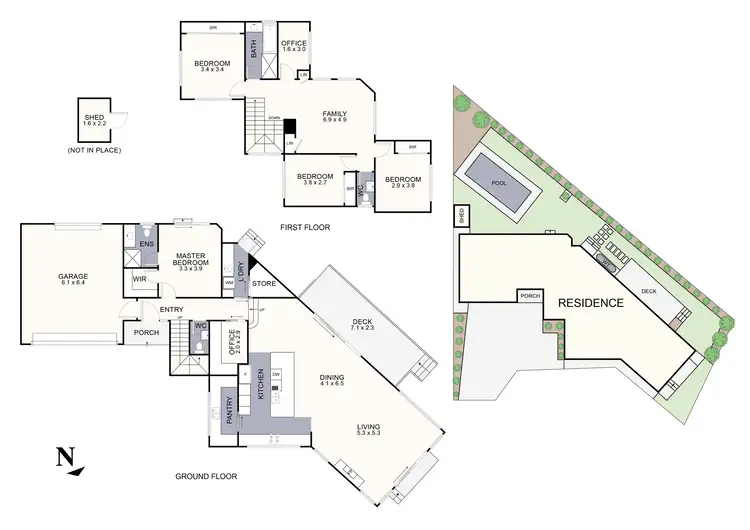 Floorplan of Homely house listing, 4A Brindy Court, Croydon VIC 3136