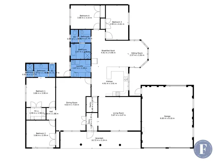 Floorplan of Homely house listing, 4 Sheahan Street, Cootamundra NSW 2590