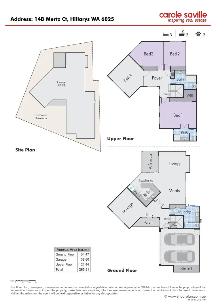 Floorplan of Homely house listing, 14B Mertz Court, Hillarys WA 6025