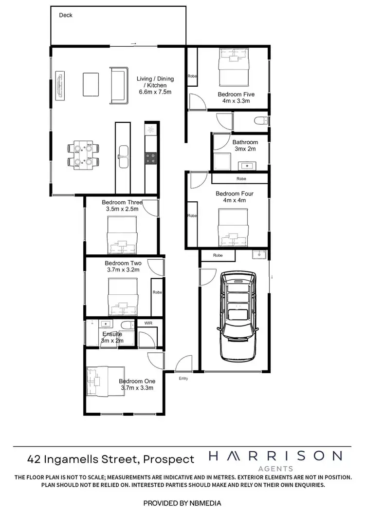 Floorplan of Homely house listing, 42 Ingamells Street, Prospect TAS 7250