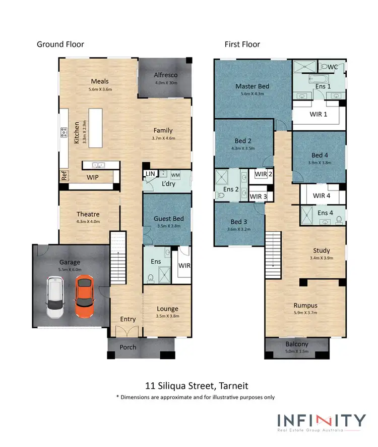 Floorplan of Homely house listing, 11 Siliqua Street, Tarneit VIC 3029