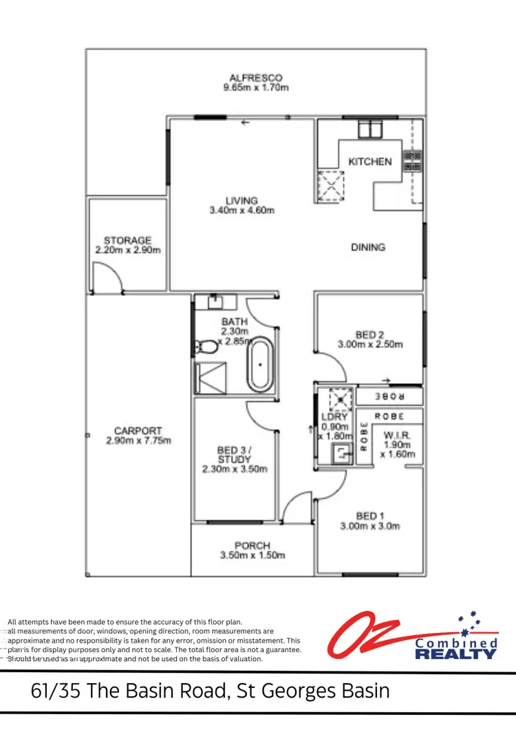 Floorplan of Homely house listing, 61./35 The Basin Road, St Georges Basin NSW 2540