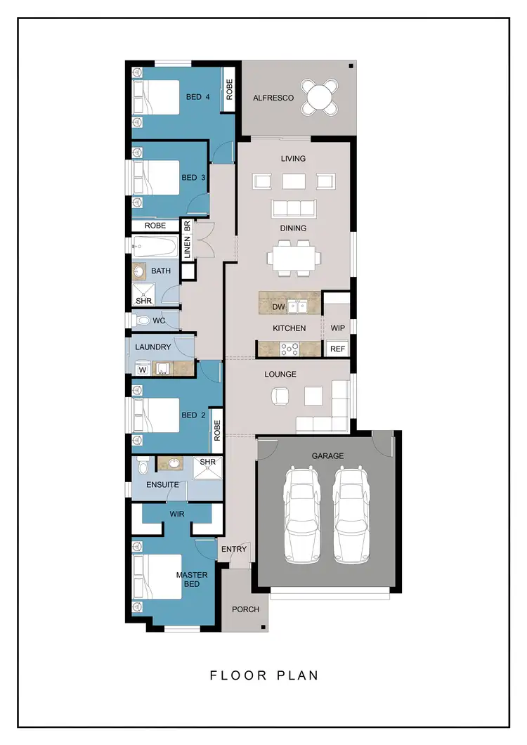 Floorplan of Homely house listing, 9 Argyle Street, Lucknow VIC 3875
