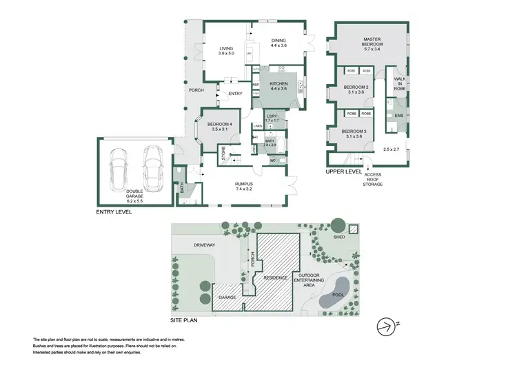 Floorplan of Homely house listing, 117 Melwood Avenue, Killarney Heights NSW 2087