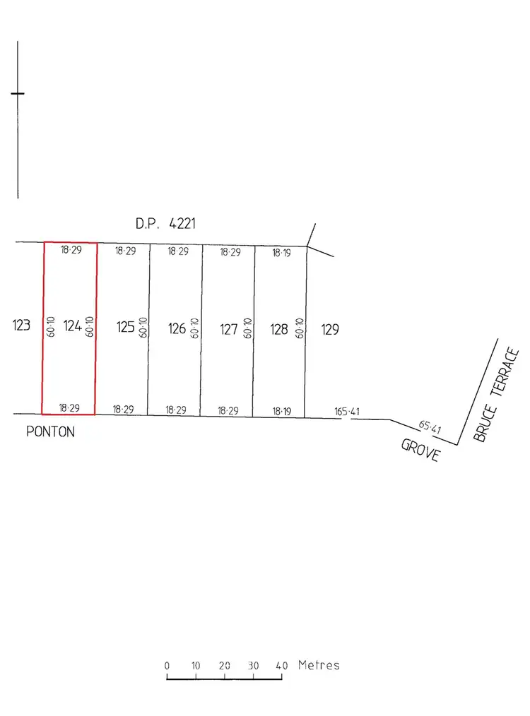 Floorplan of Homely land listing, 18 Ponton Grove, Cummins SA 5631