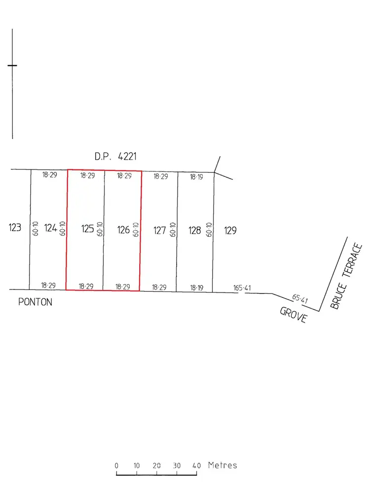 Floorplan of Homely land listing, 14 & 16 Ponton Grove, Cummins SA 5631