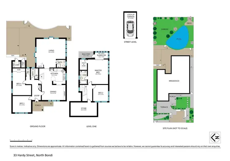 Floorplan of Homely house listing, 33 Hardy Street, North Bondi NSW 2026