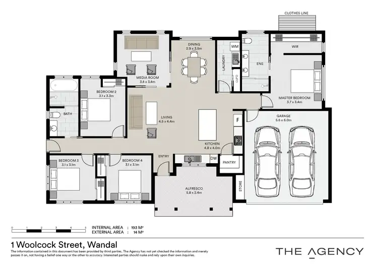 Floorplan of Homely house listing, 1 Woolcock Street, Wandal QLD 4700