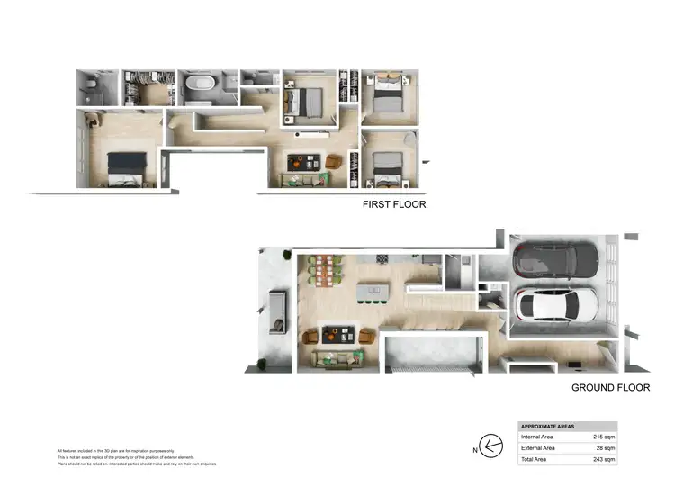 Floorplan of Homely house listing, 18A White Cap Close, Redhead NSW 2290