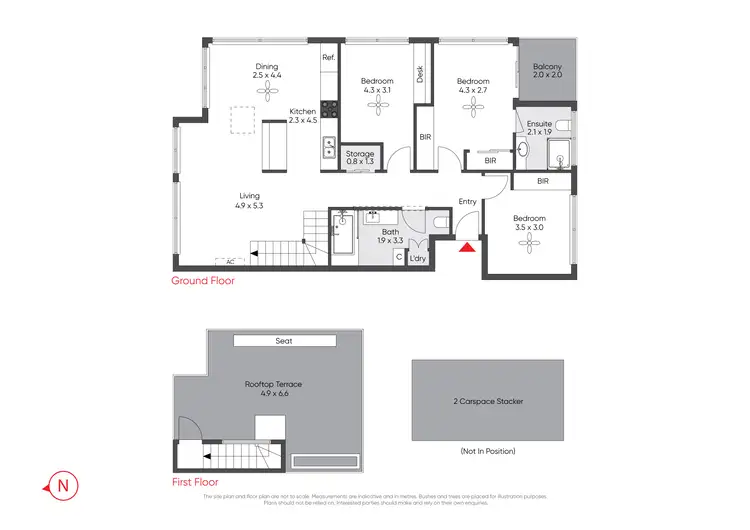 Floorplan of Homely apartment listing, 202/96 Pilgrim Street, Seddon VIC 3011