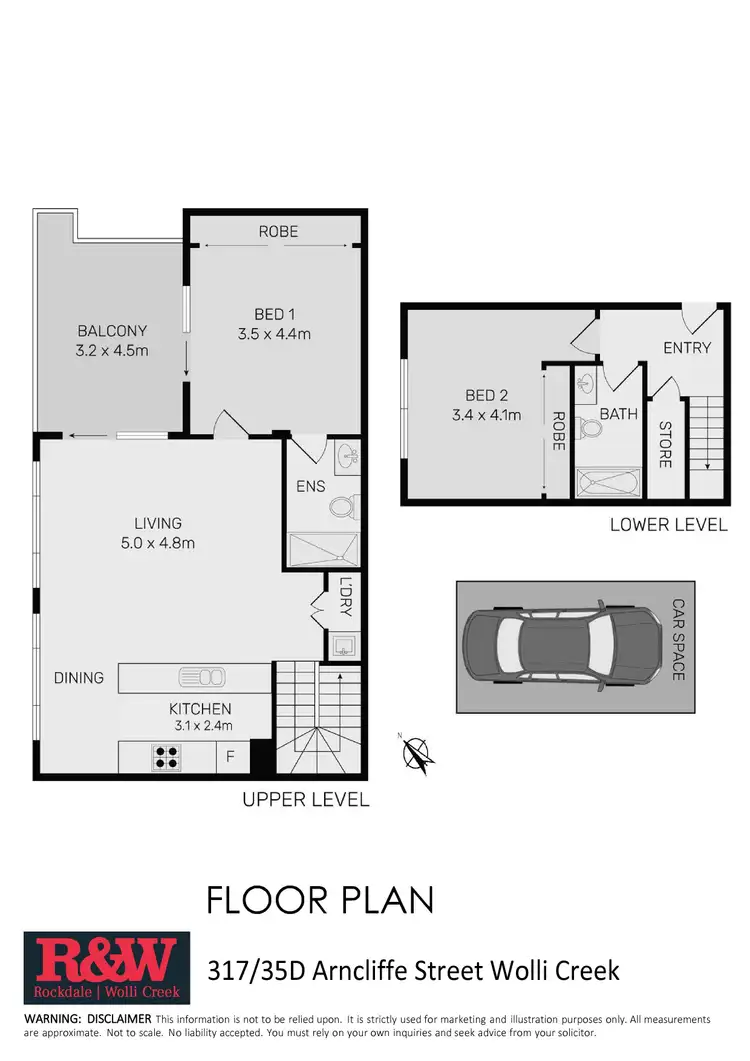Floorplan of Homely apartment listing, D317/35 Arncliffe Street, Wolli Creek NSW 2205