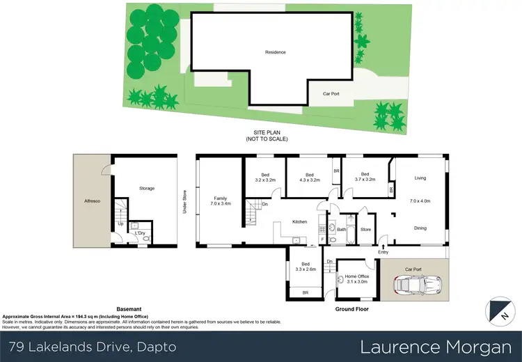 Floorplan of Homely house listing, 79 Lakelands Drive, Dapto NSW 2530