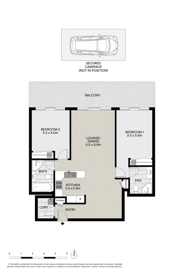 Floorplan of Homely apartment listing, 16/24 College Crescent, Hornsby NSW 2077