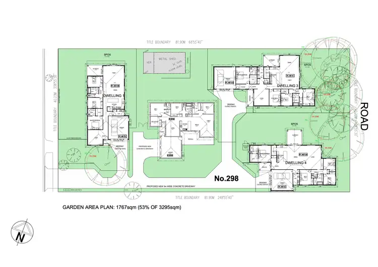 Floorplan of Homely house listing, 298 Stony Point Road, Crib Point VIC 3919
